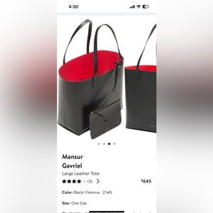 Mansur Gavriel Tote